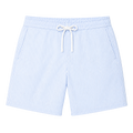 Seersucker Striped Swimshorts